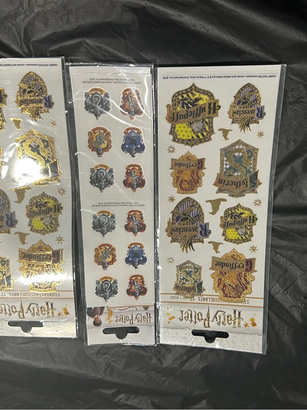 Harry Potter Gold House Crest Sticker Sheets - Multi-Color